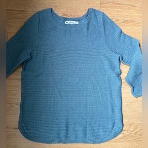 3/$30 - REITMANS Light Blue Sweater (size Petite Large)